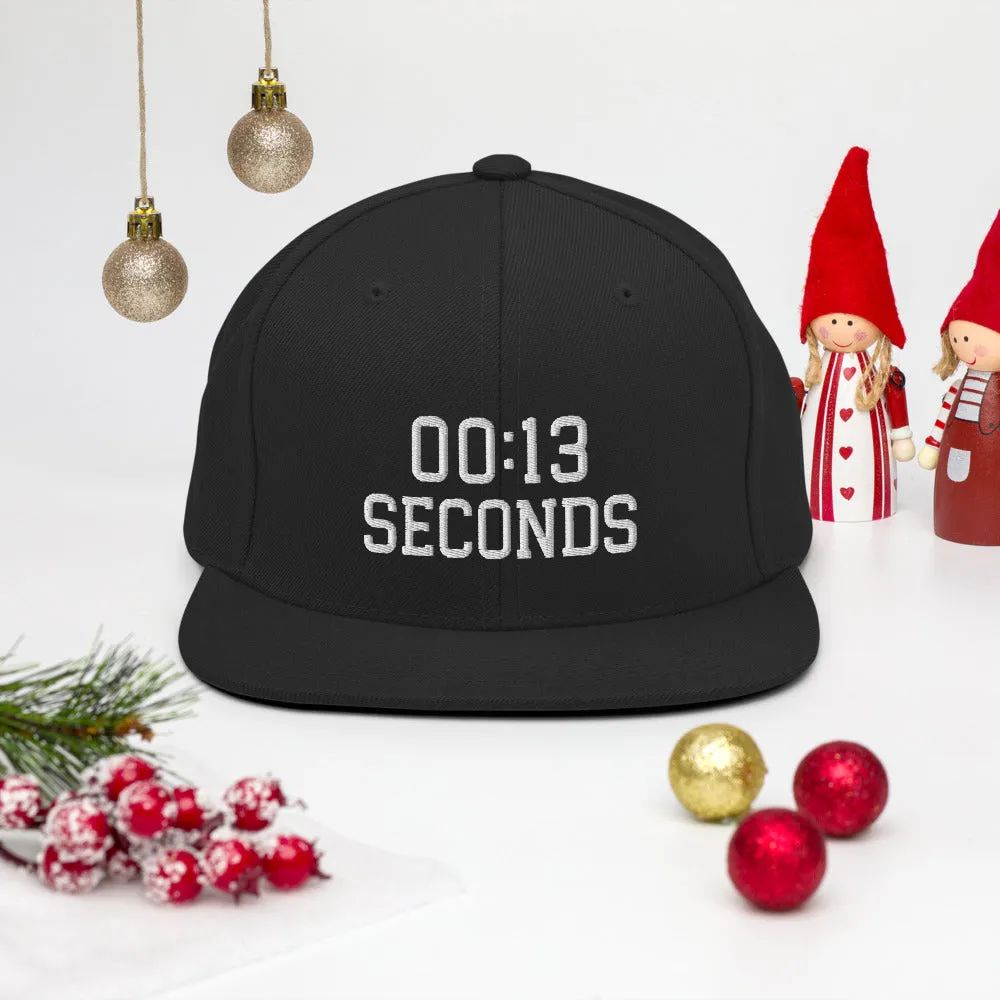 13 Seconds Chiefs Snapback Hat, Chiefs Grim Reaper Embroidered Hat