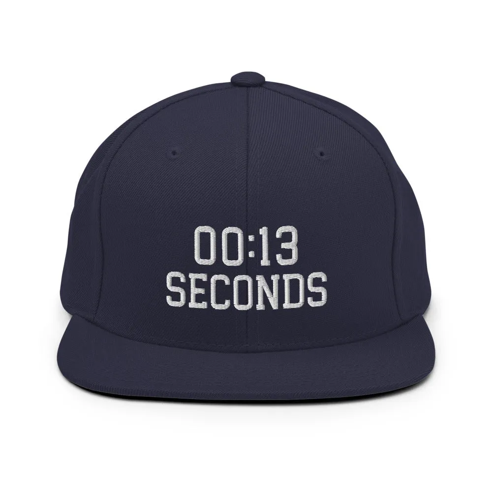 13 Seconds Chiefs Snapback Hat, Chiefs Grim Reaper Embroidered Hat