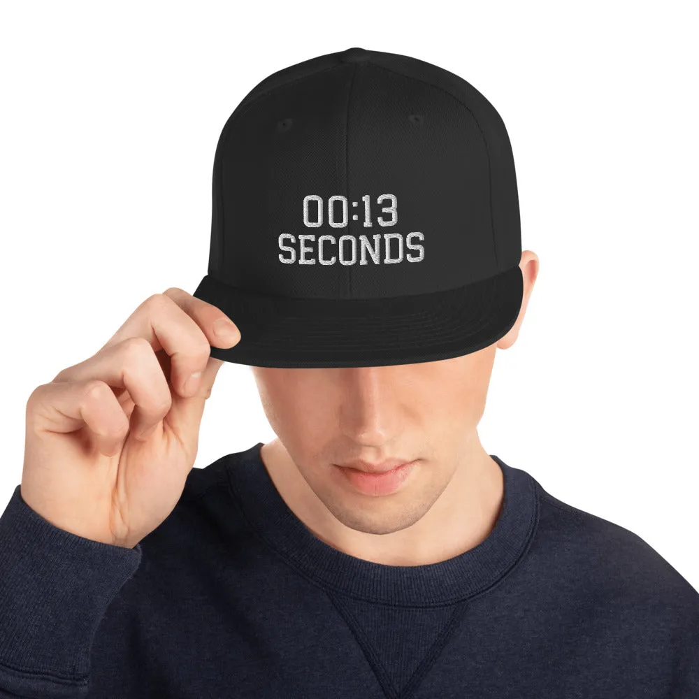 13 Seconds Chiefs Snapback Hat, Chiefs Grim Reaper Embroidered Hat