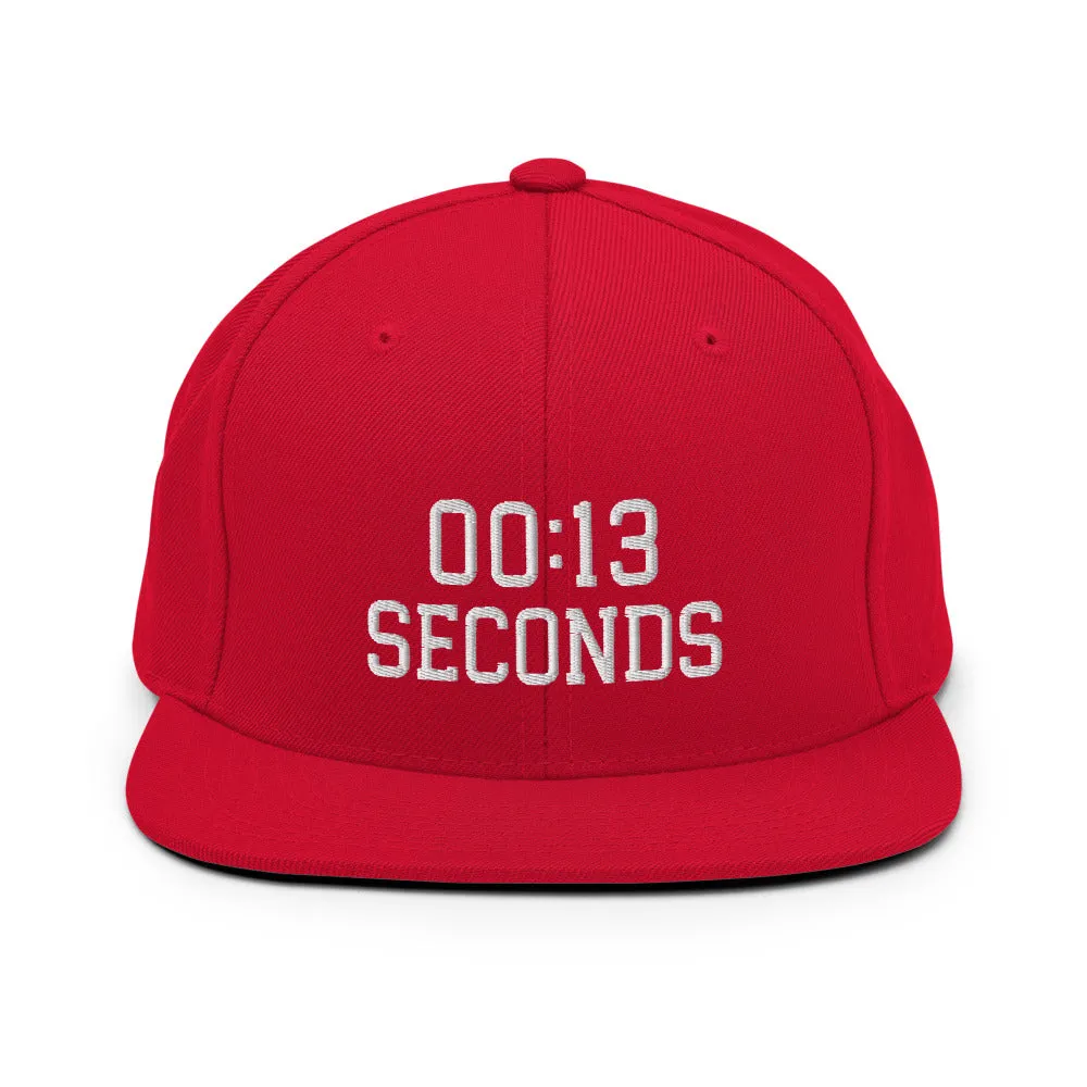 13 Seconds Chiefs Snapback Hat, Chiefs Grim Reaper Embroidered Hat