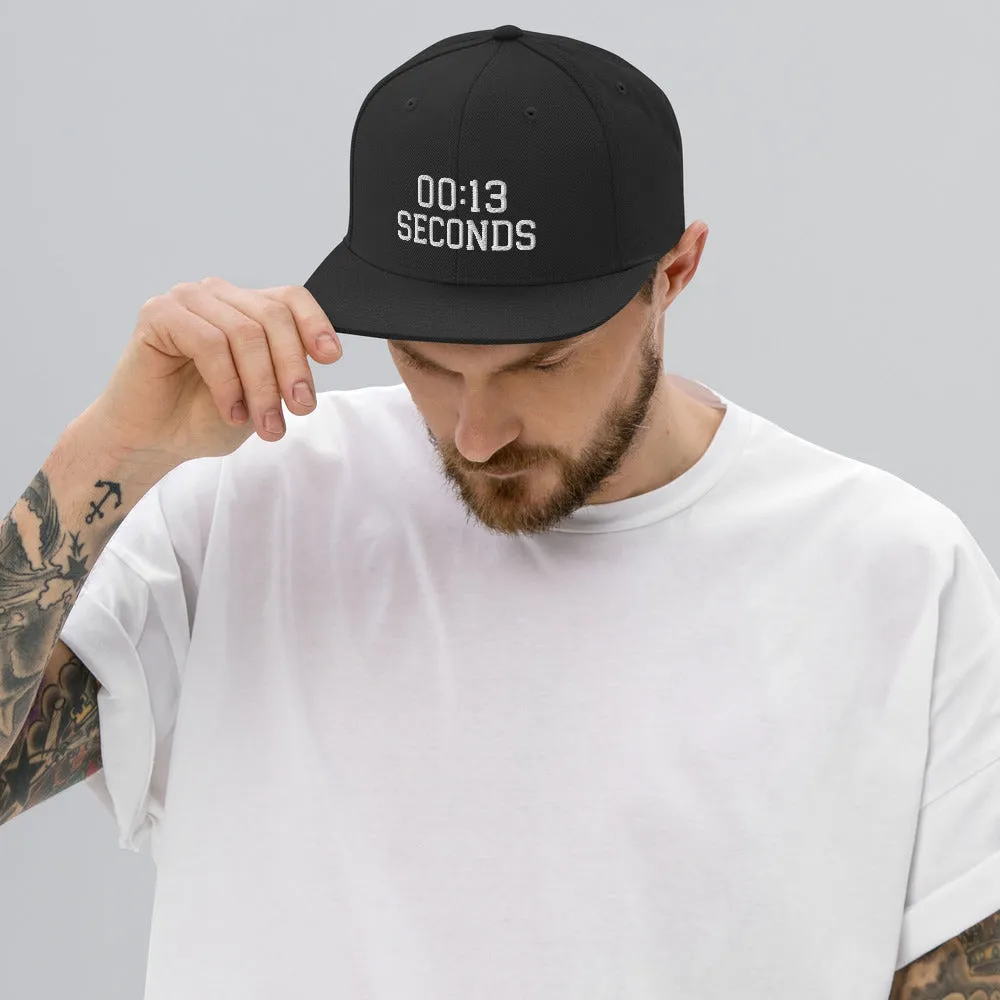 13 Seconds Chiefs Snapback Hat, Chiefs Grim Reaper Embroidered Hat