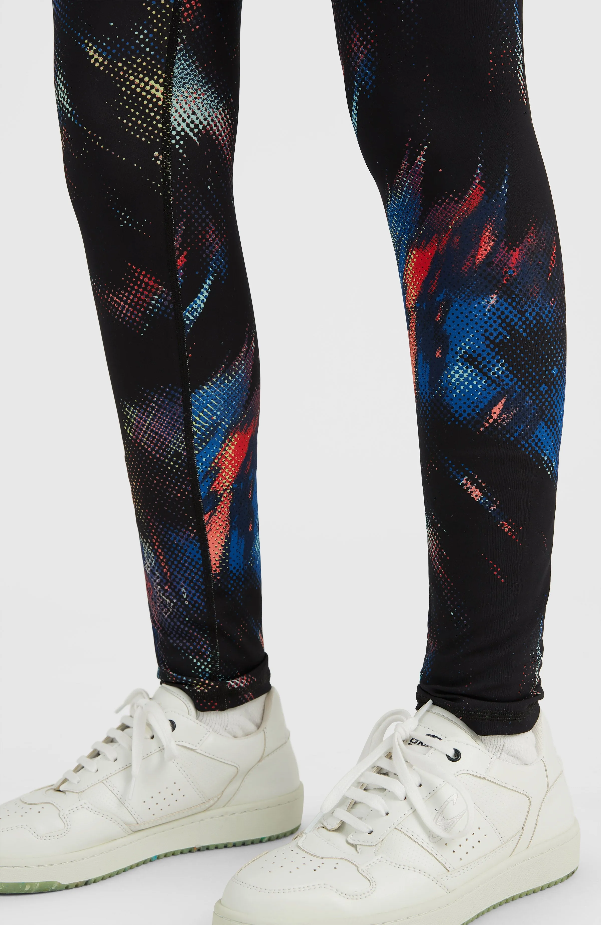 Active High Waist Leggings | Black Future Fade