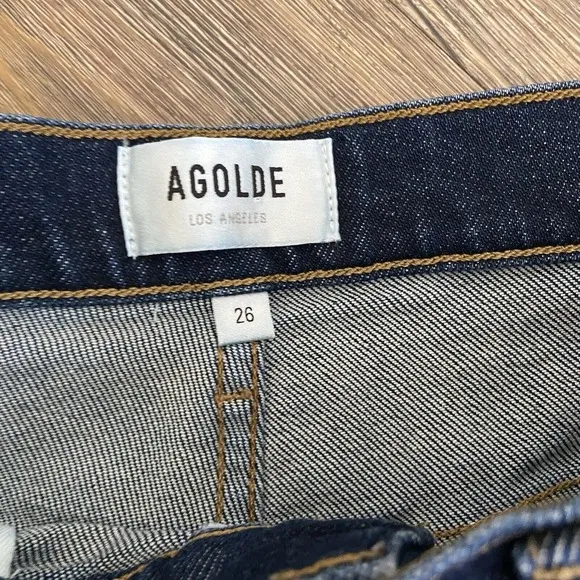 AGOLDE Pinch Waist Skinny High Rise Stretch Denim Jeans Size 26