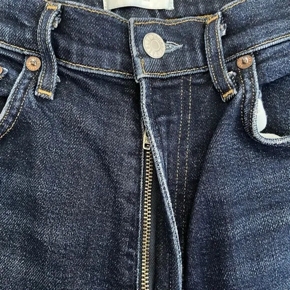 AGOLDE Pinch Waist Skinny High Rise Stretch Denim Jeans Size 26