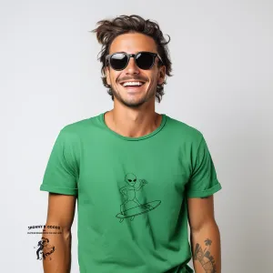 Alien Surfer Men's classic tee