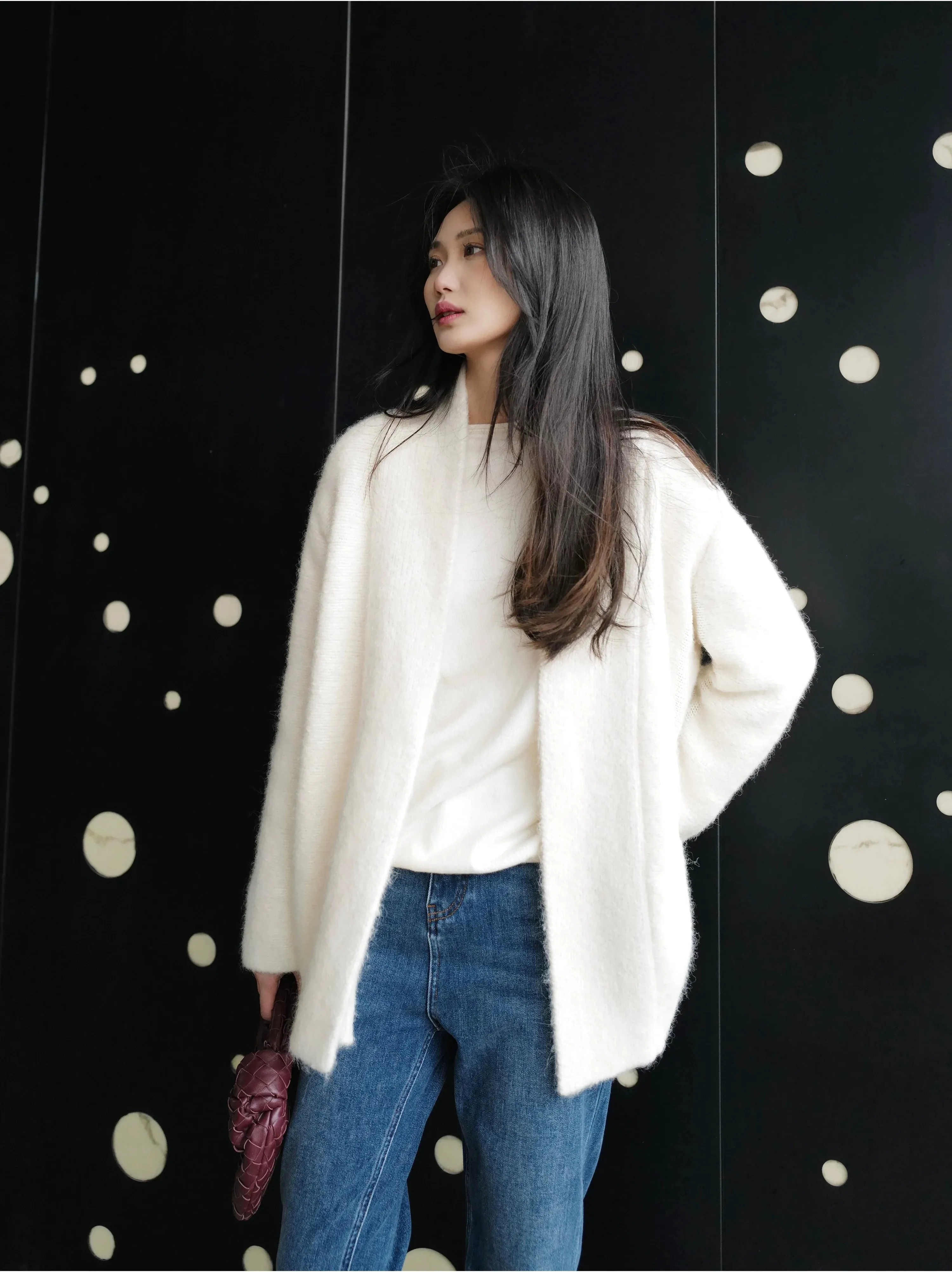 Alpaca Wool Cardigan