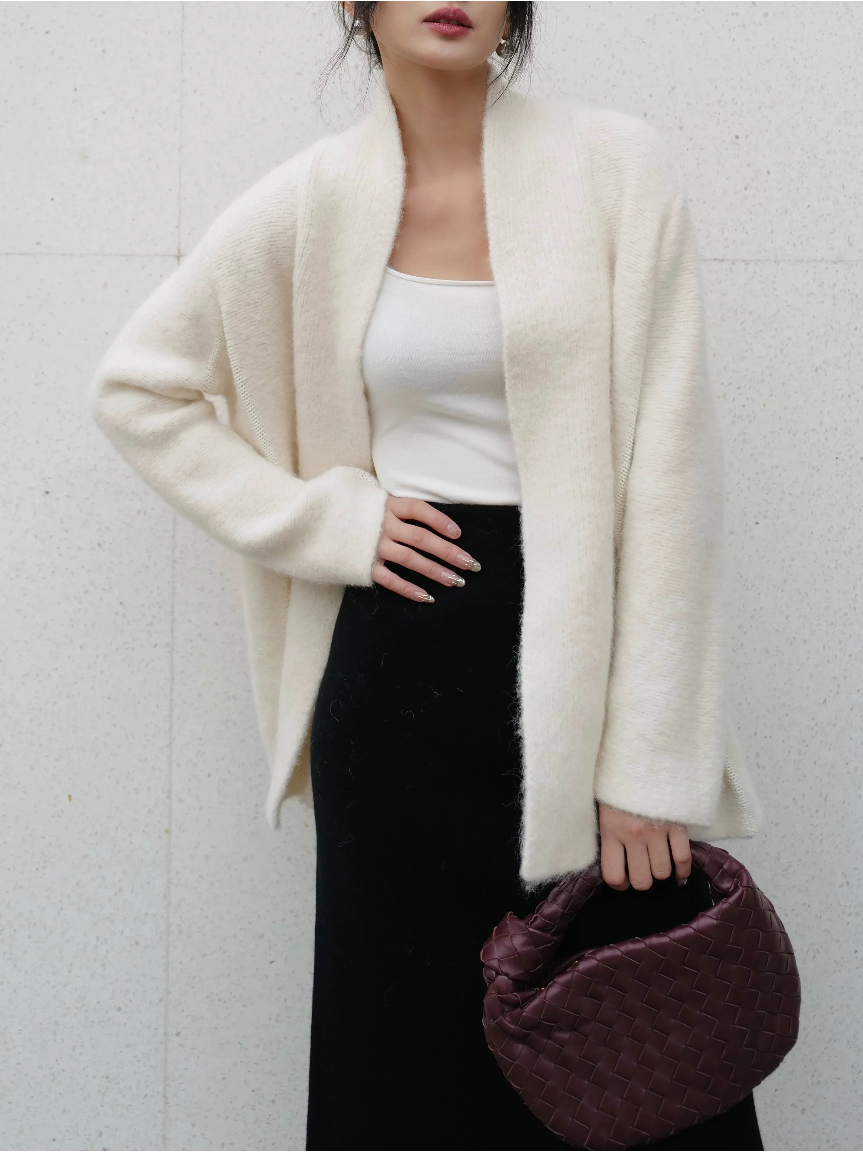 Alpaca Wool Cardigan