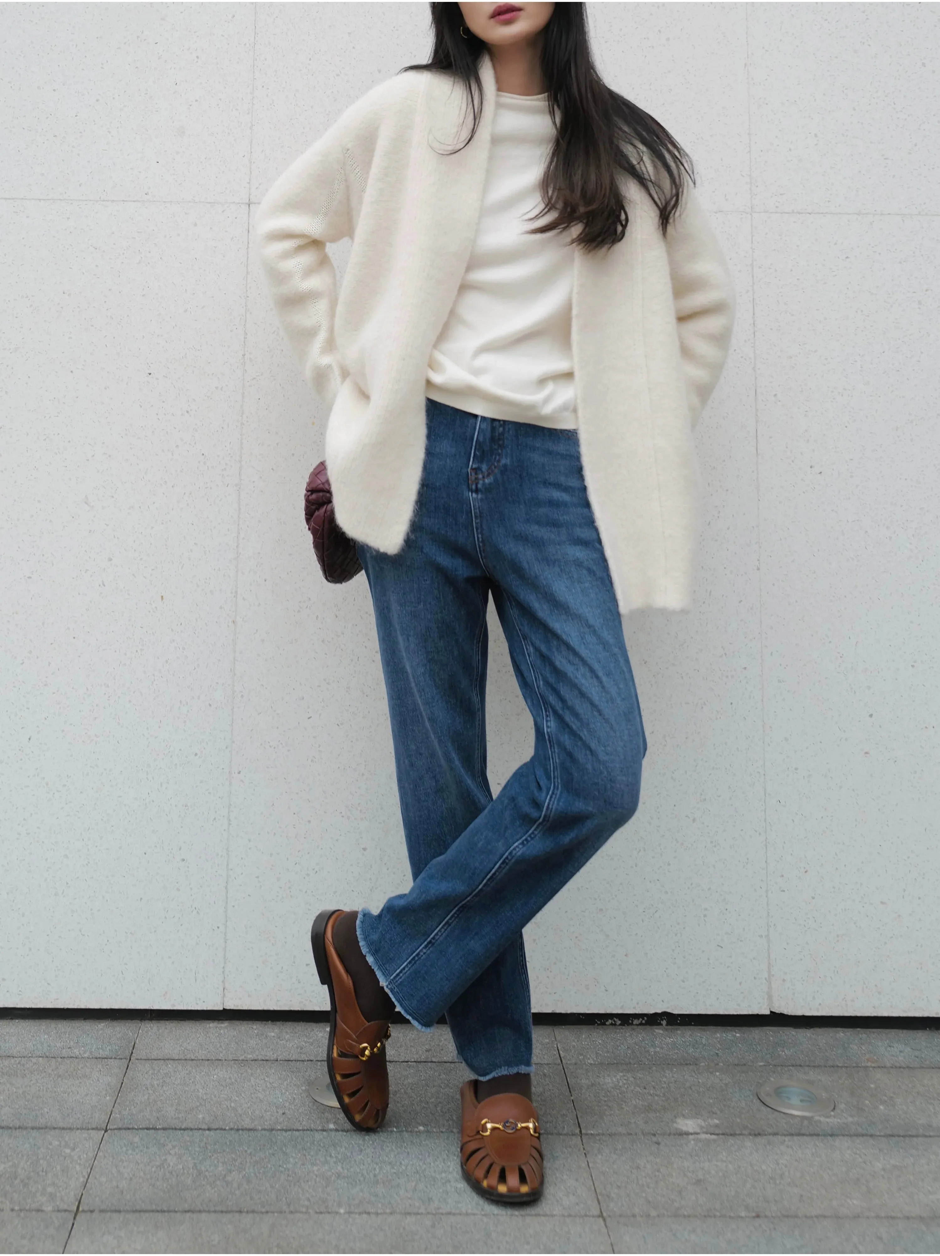 Alpaca Wool Cardigan