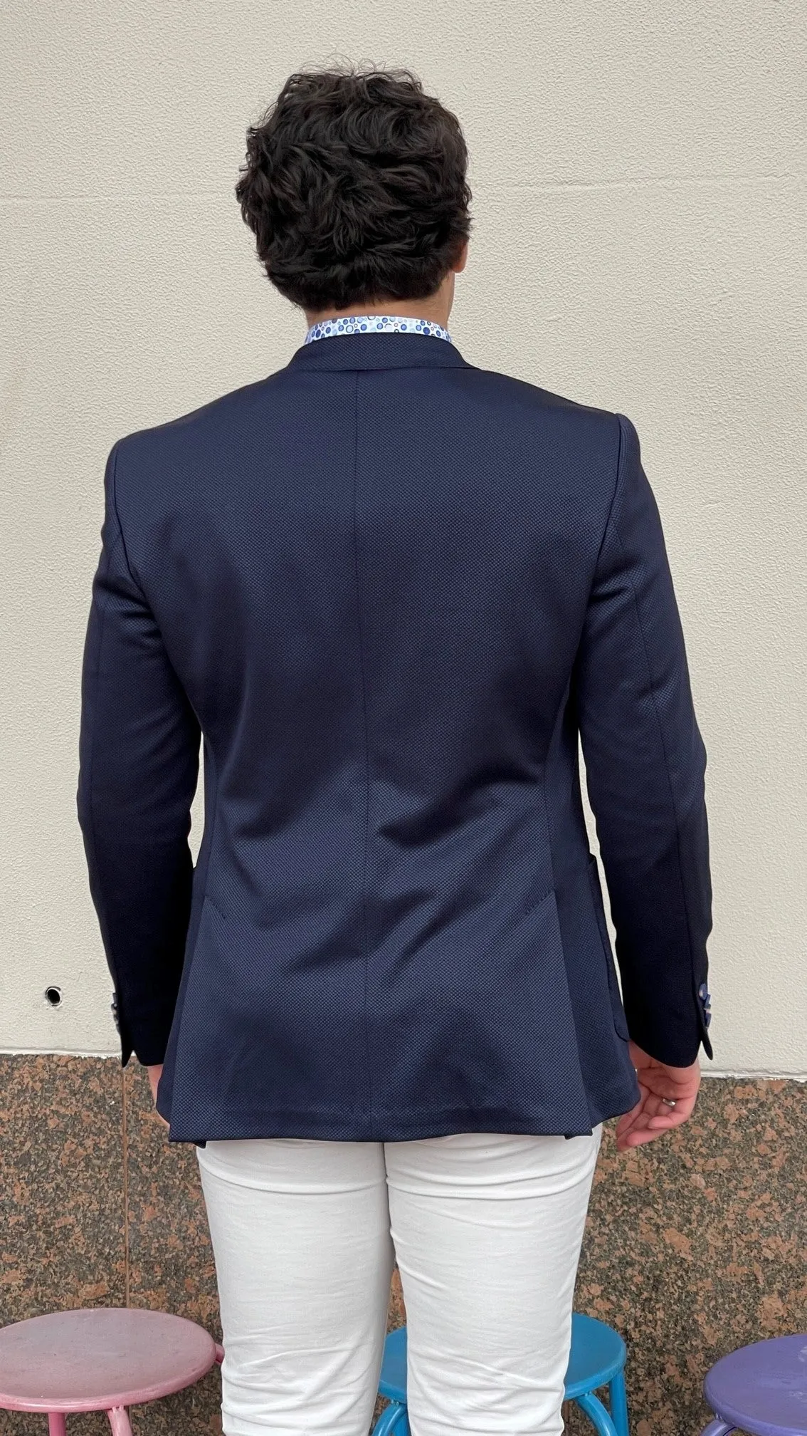 Ambler - Zeller Sportscoat -Stretch - Navy