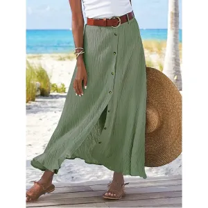 Amelia - Summer Linen Skirt