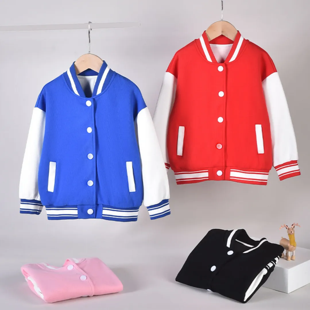 American Style Varsity Jacket - Black