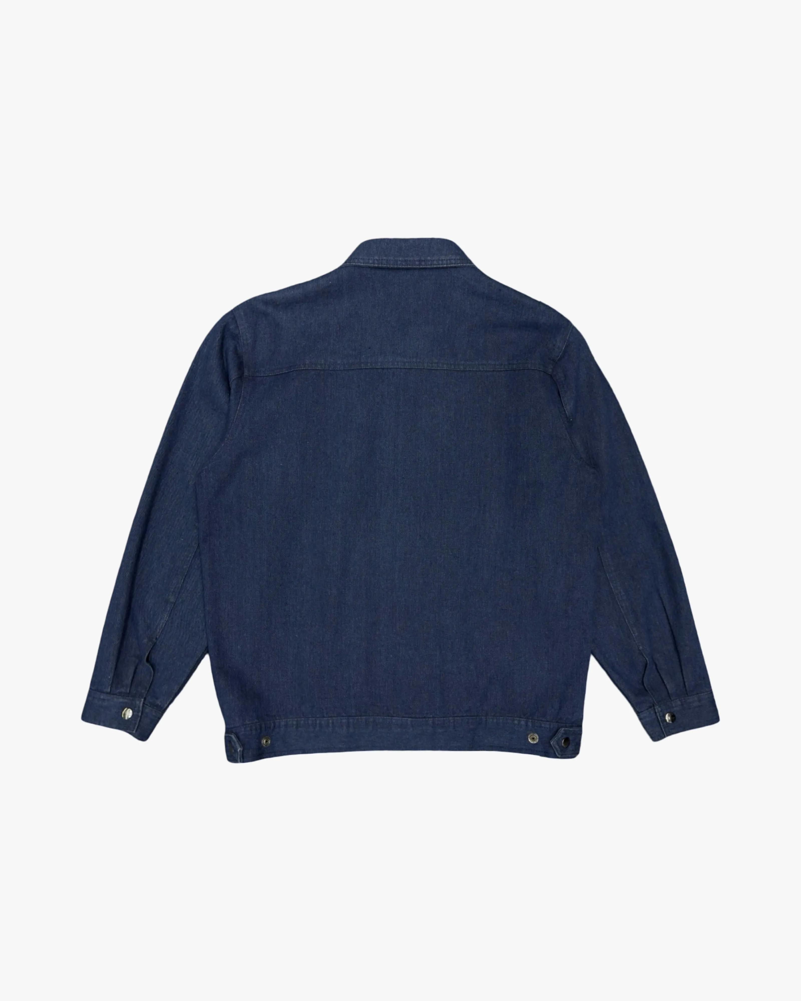 &denim stretch large zipper