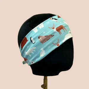 Arctic Animals Stretch Headband