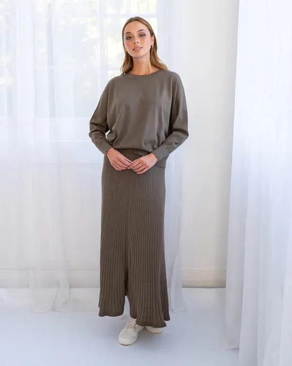 ARLINGTON MILNE Rebecca Knit Skirt