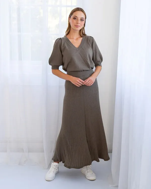 ARLINGTON MILNE Rebecca Knit Skirt