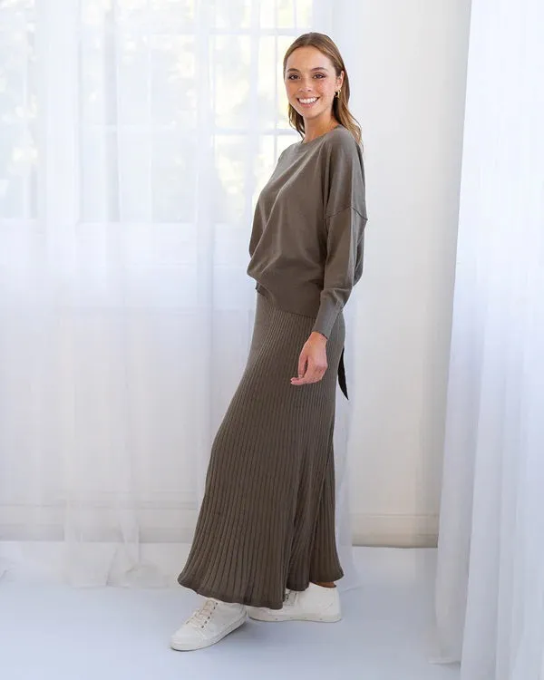 ARLINGTON MILNE Rebecca Knit Skirt