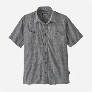 Back Step Shirt - Swell Dobby: New Navy