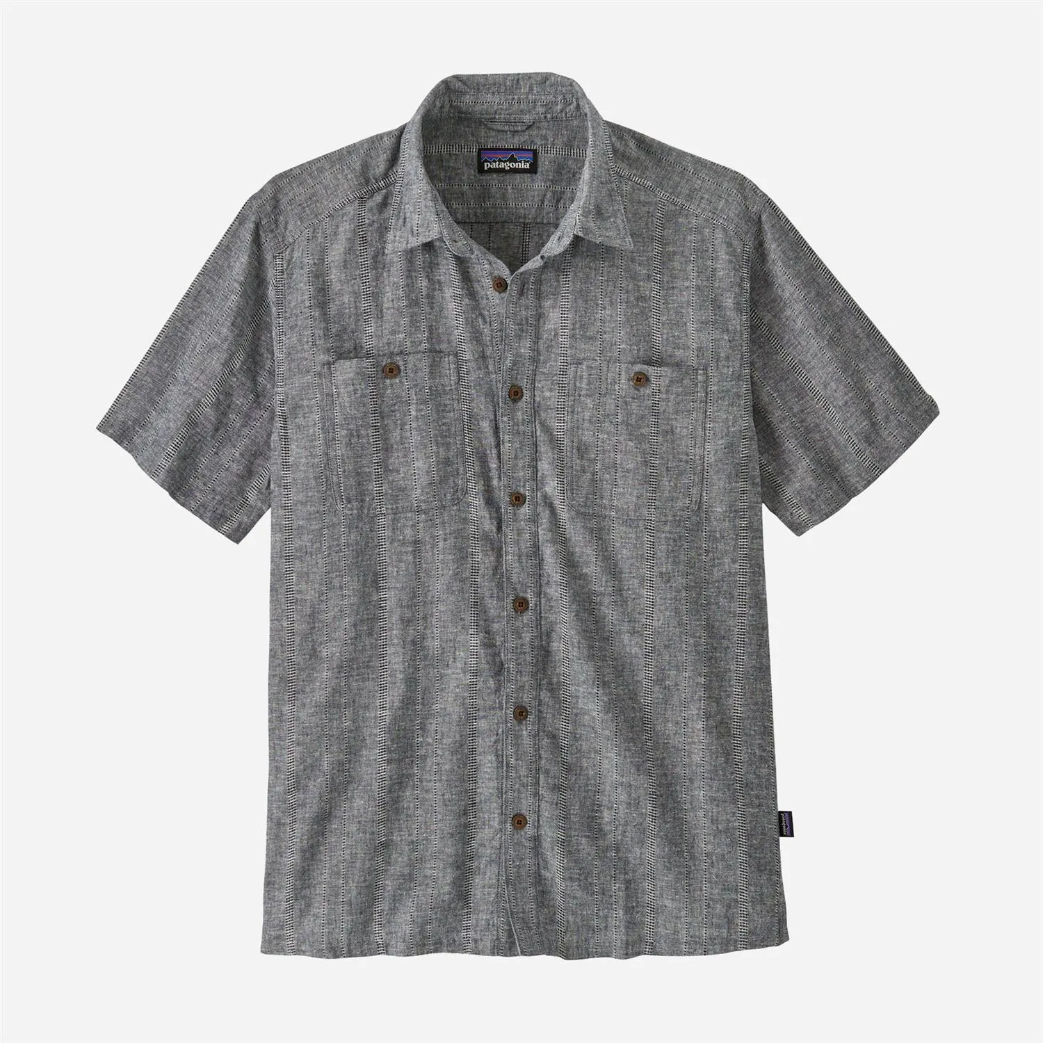 Back Step Shirt - Swell Dobby: New Navy