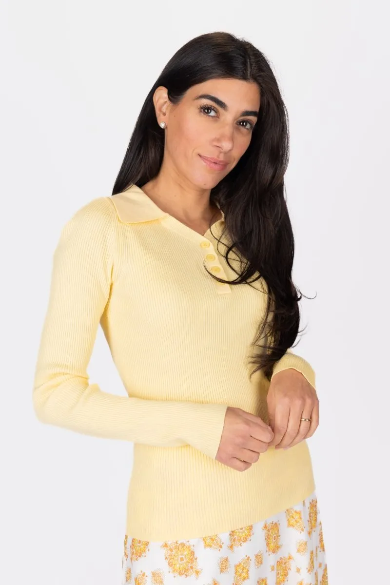 BAILEY TOP (LIGHT YELLOW)