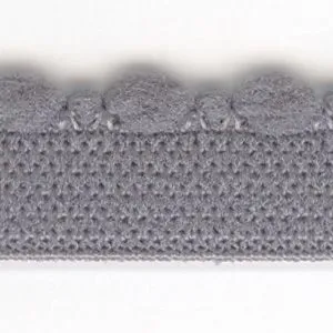 Ball Picot Stretch Tape #49 Charcoal