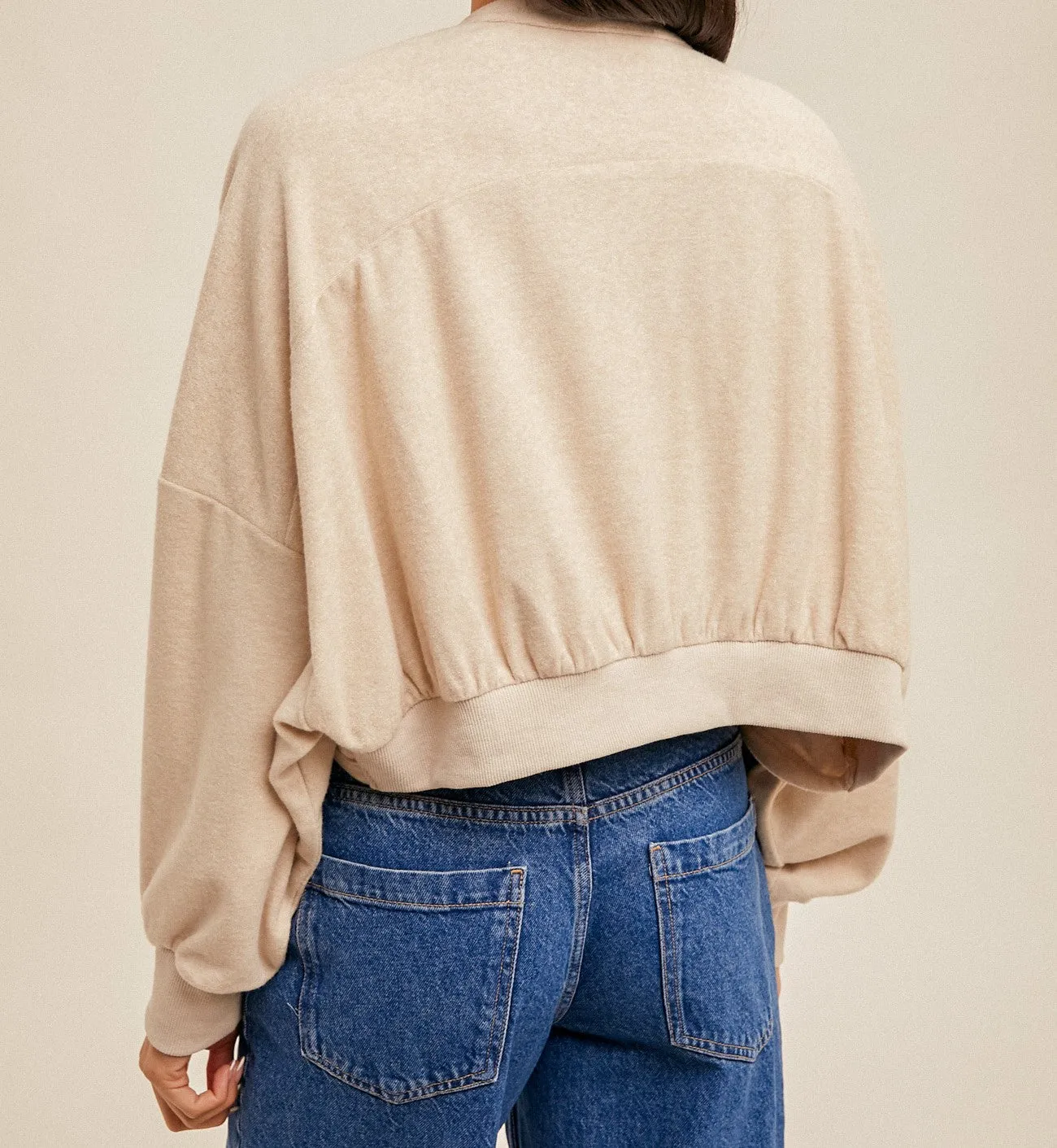 Balloon Sleeve Cardigan