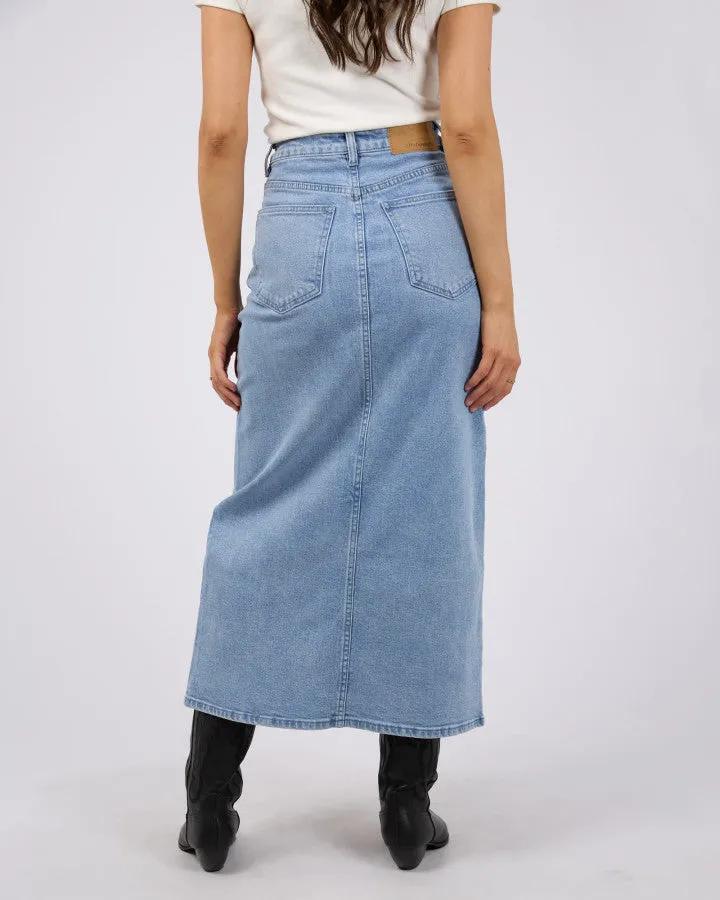 Becca Maxi Skirt - Light Blue