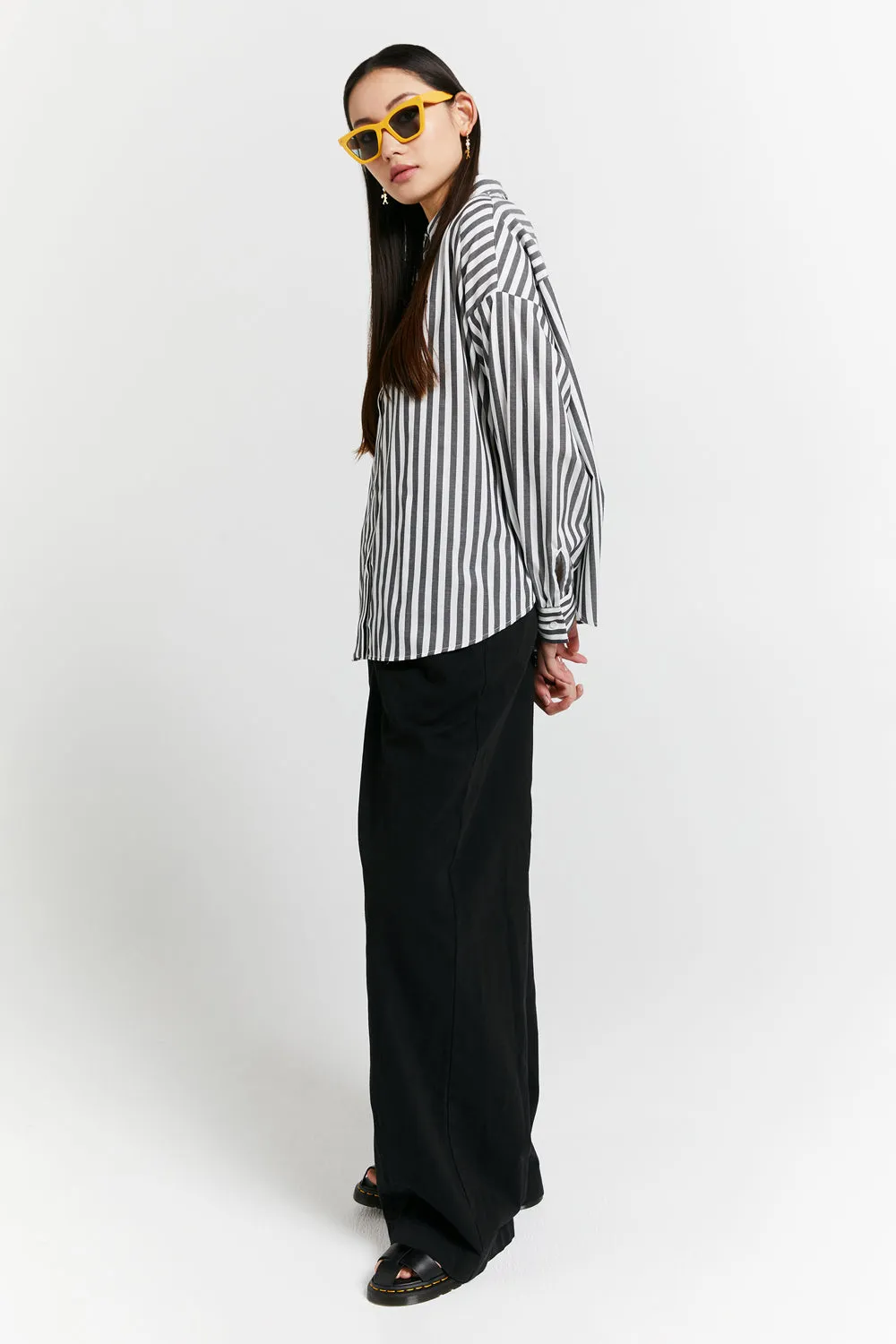 Berisford Dress Shirt Black Stripe