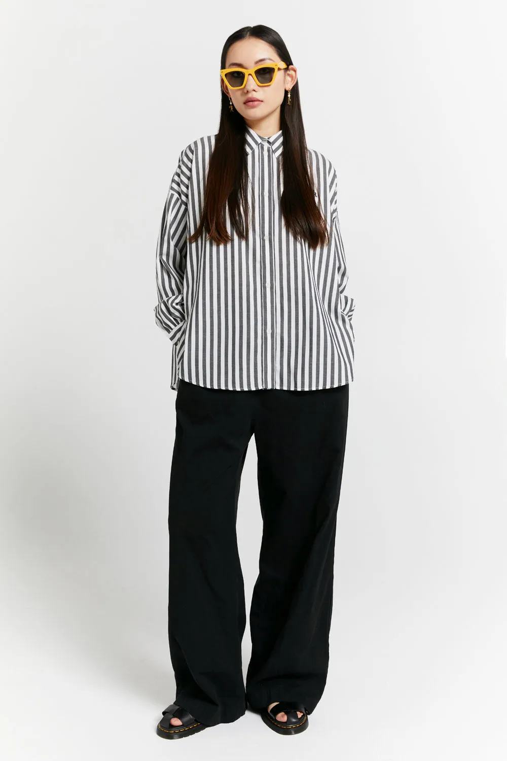 Berisford Dress Shirt Black Stripe