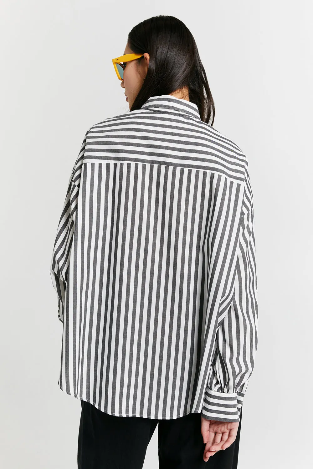 Berisford Dress Shirt Black Stripe