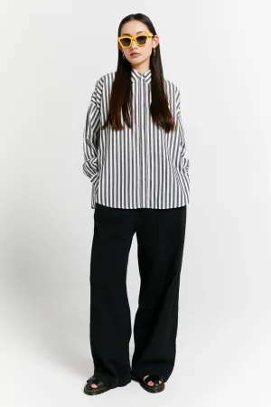 Berisford Dress Shirt Black Stripe
