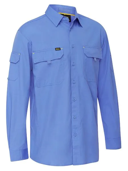 Bisley BS6414 Mens X Airflow™ Ripstop Long Sleeve Work Shirt