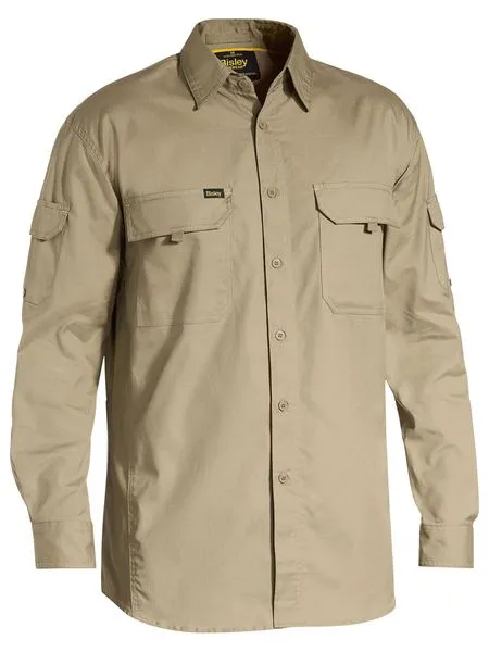 Bisley BS6414 Mens X Airflow™ Ripstop Long Sleeve Work Shirt