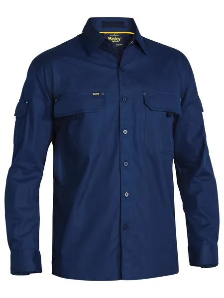 Bisley BS6414 Mens X Airflow™ Ripstop Long Sleeve Work Shirt