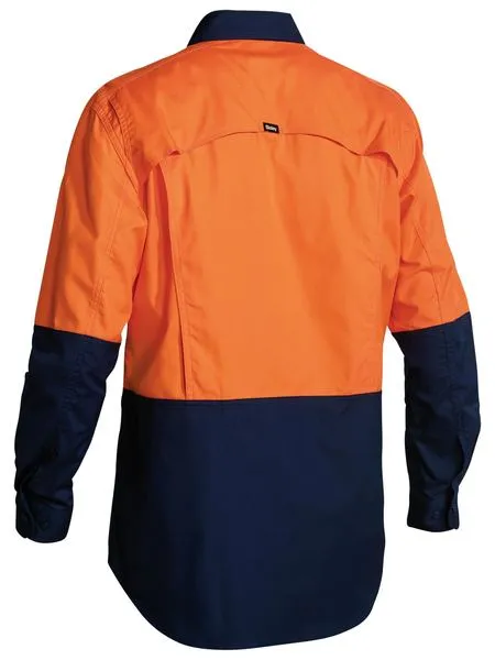 Bisley BS6415 Modern Fit Two Tone Hi Vis X Airflow™ Ripstop Shirt