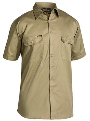 Bisley Cool Lightweight Drill Shirt - Short Sleeve