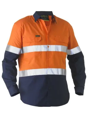 Bisley Recycled Hi Vis Drill Shirt