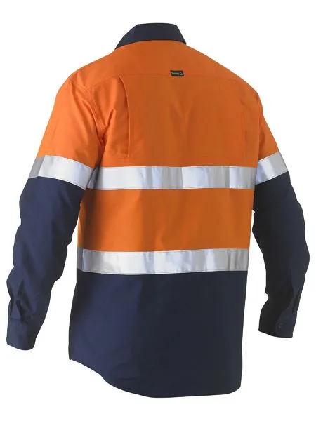 Bisley Recycled Hi Vis Drill Shirt