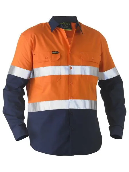 Bisley Recycled Hi Vis Drill Shirt