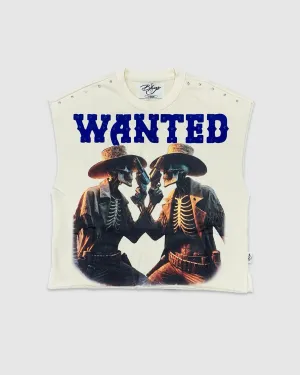 BKYS-MT1294-Wanted Muscle Crop Tee