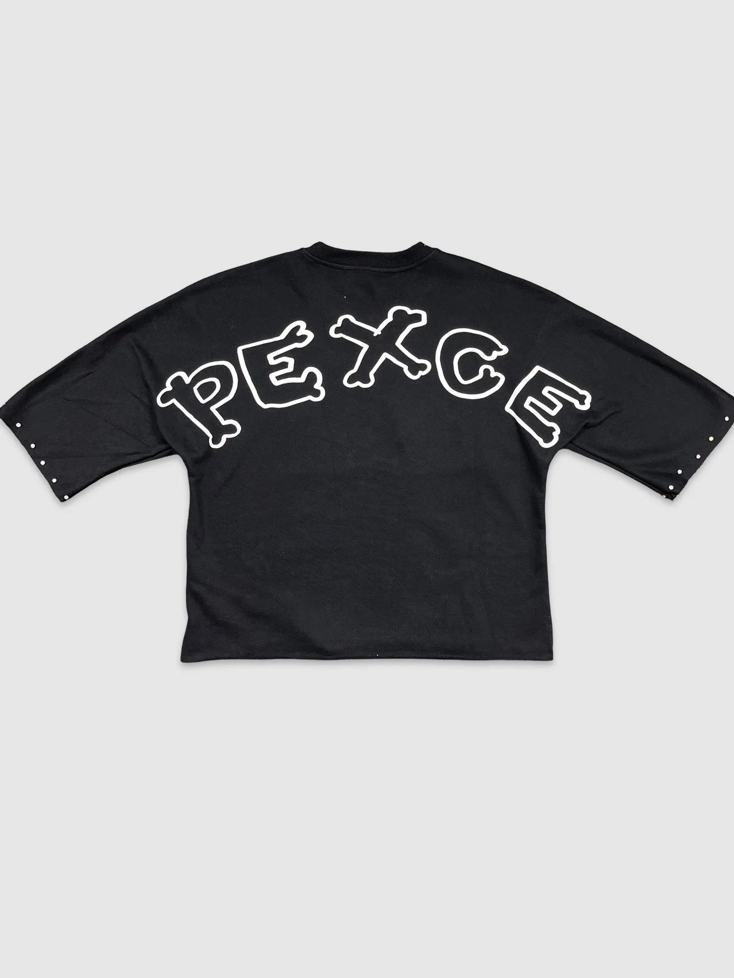BKYS-T1264-Pexce Cropped Tee