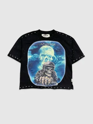 BKYS-T1291-Rider Cropped Tee