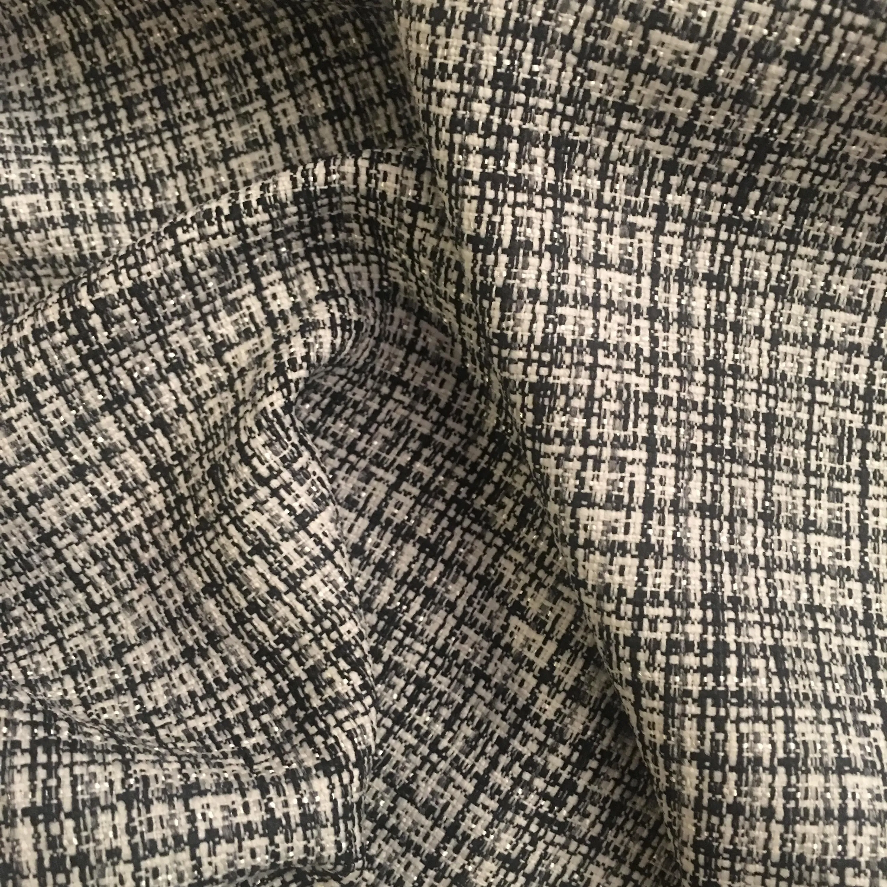 Black and White Tweed.