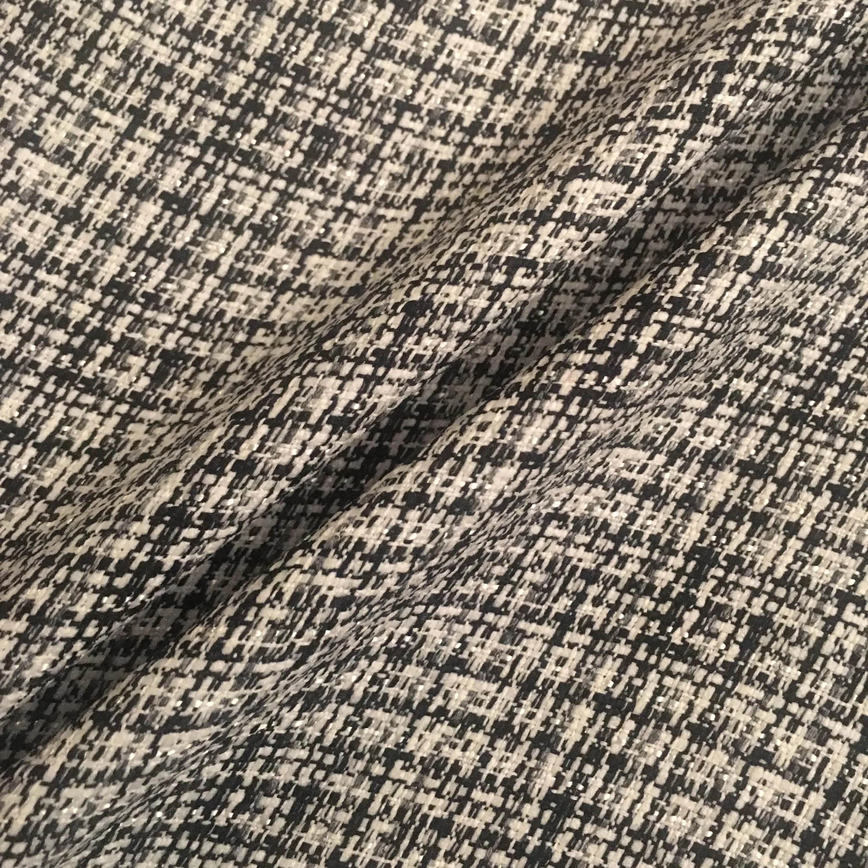 Black and White Tweed.