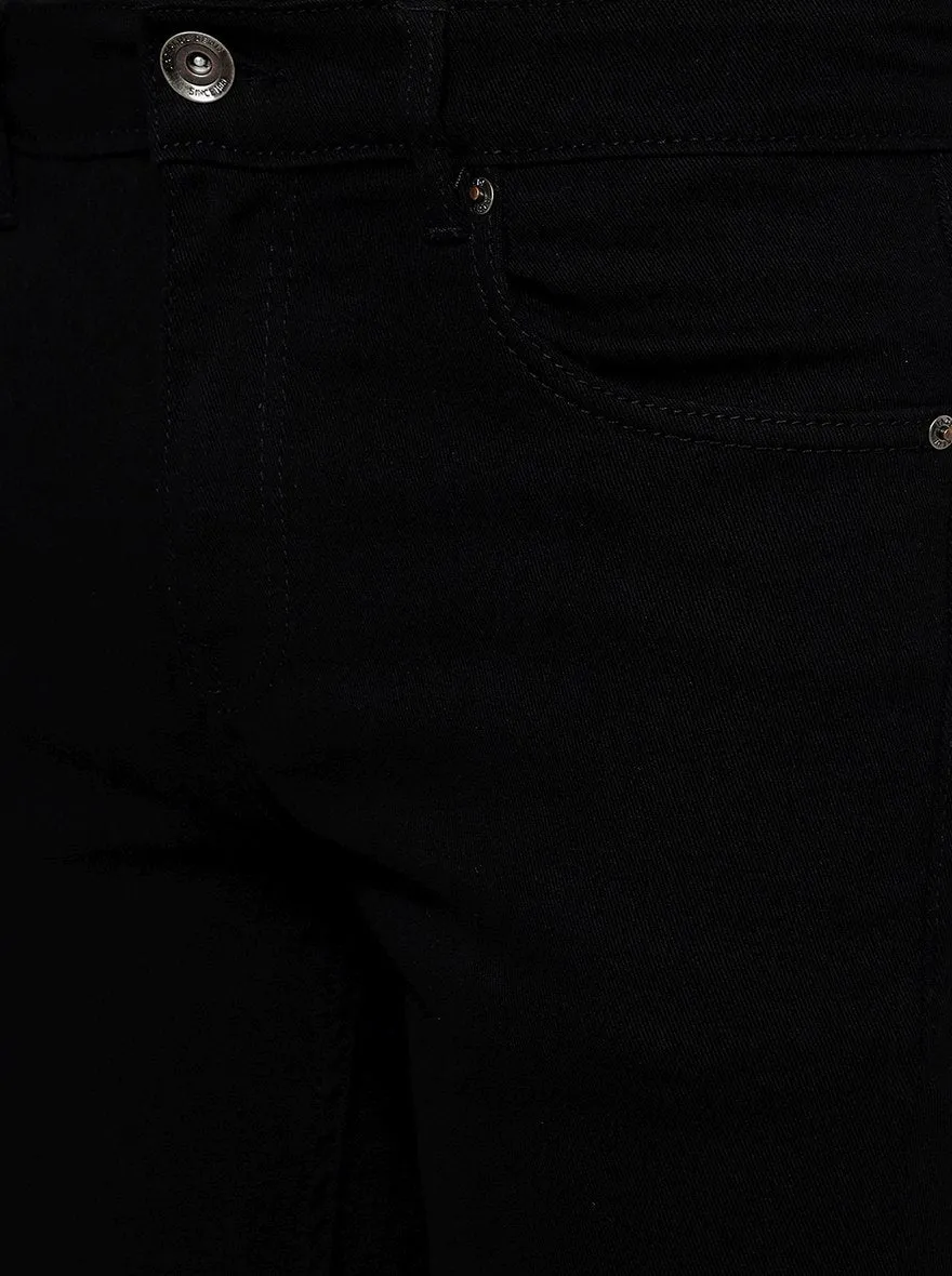 Black Washed Slim Fit Jeans | JadeBlue