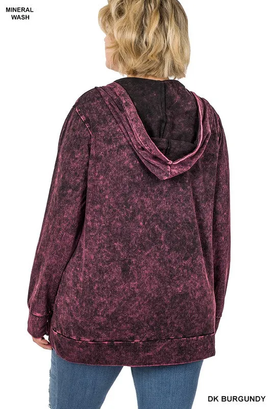 Blackberry Verse Zip Hoodie