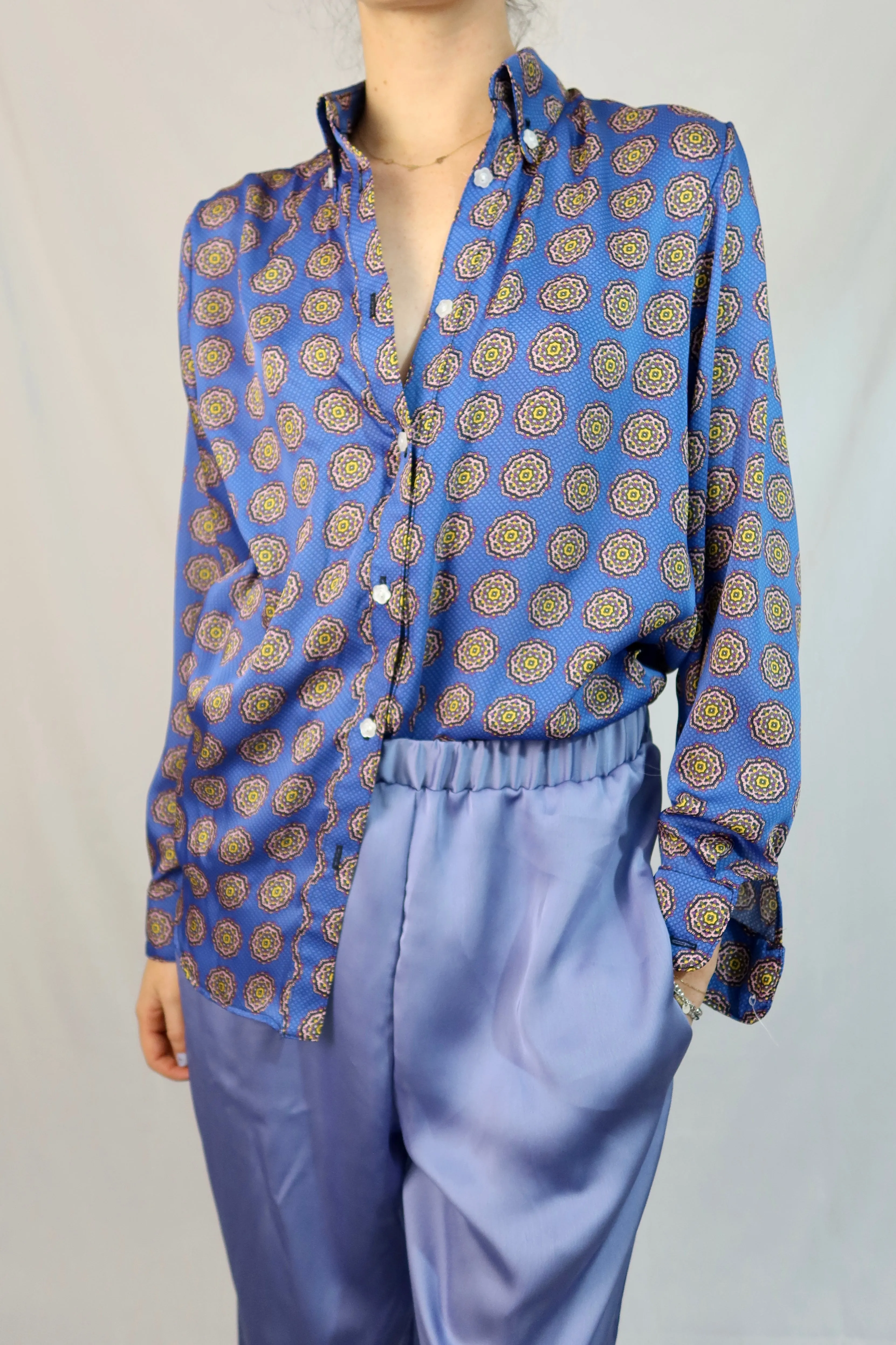 Blue Mandala Top