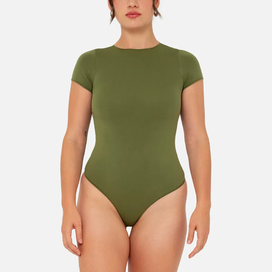 Bodysuit Manga Corta Stretch