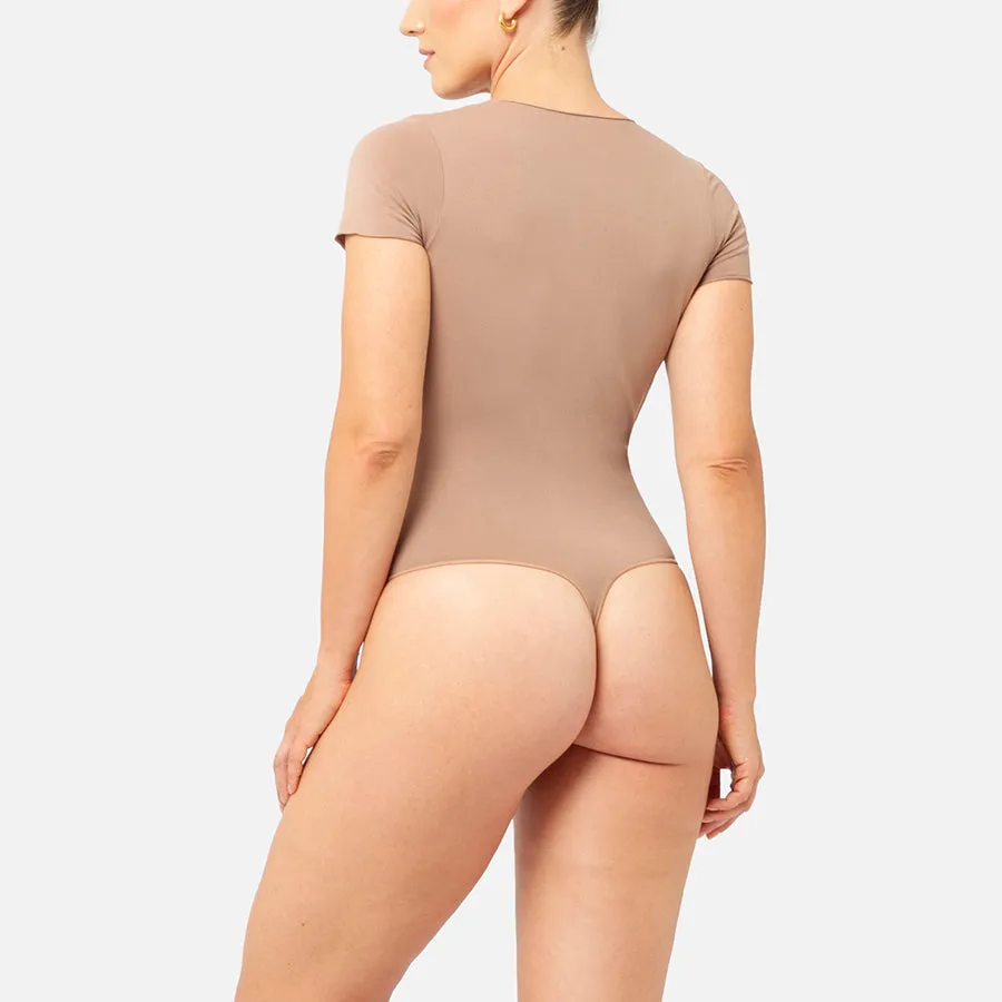 Bodysuit Manga Corta Stretch