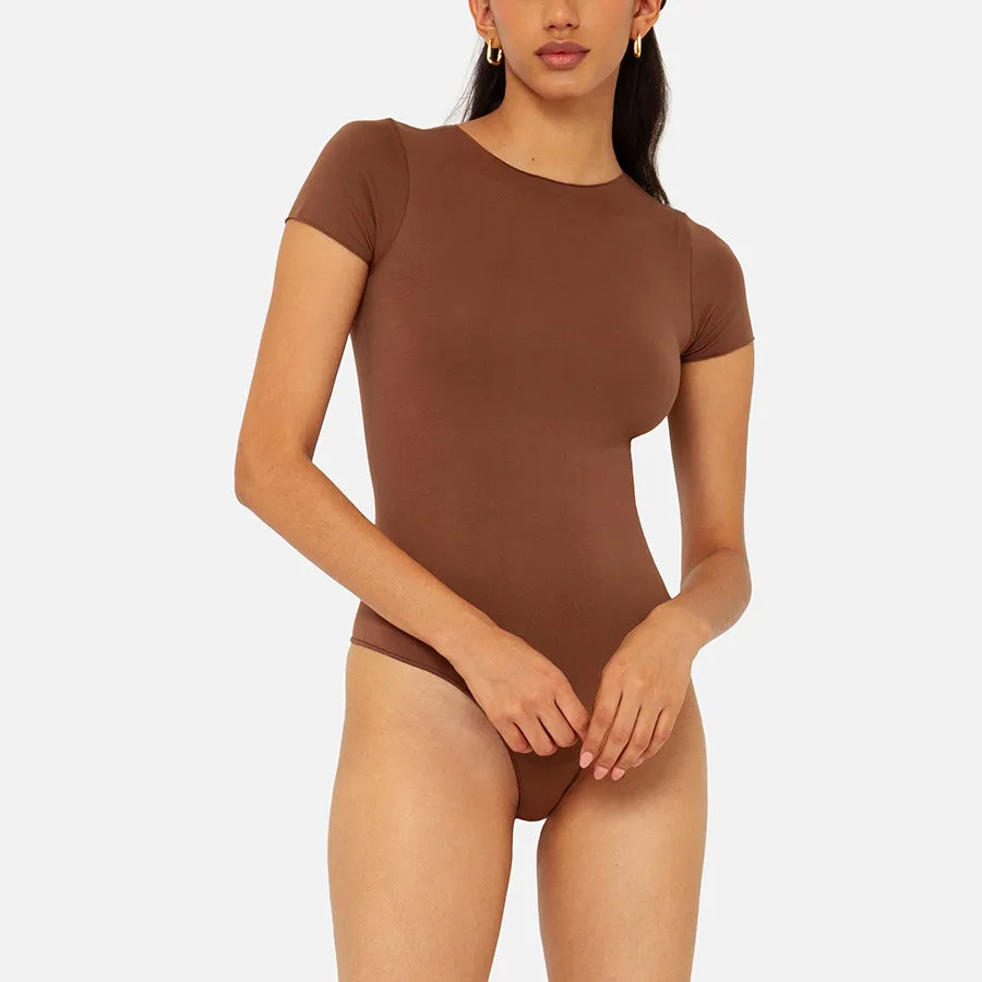 Bodysuit Manga Corta Stretch