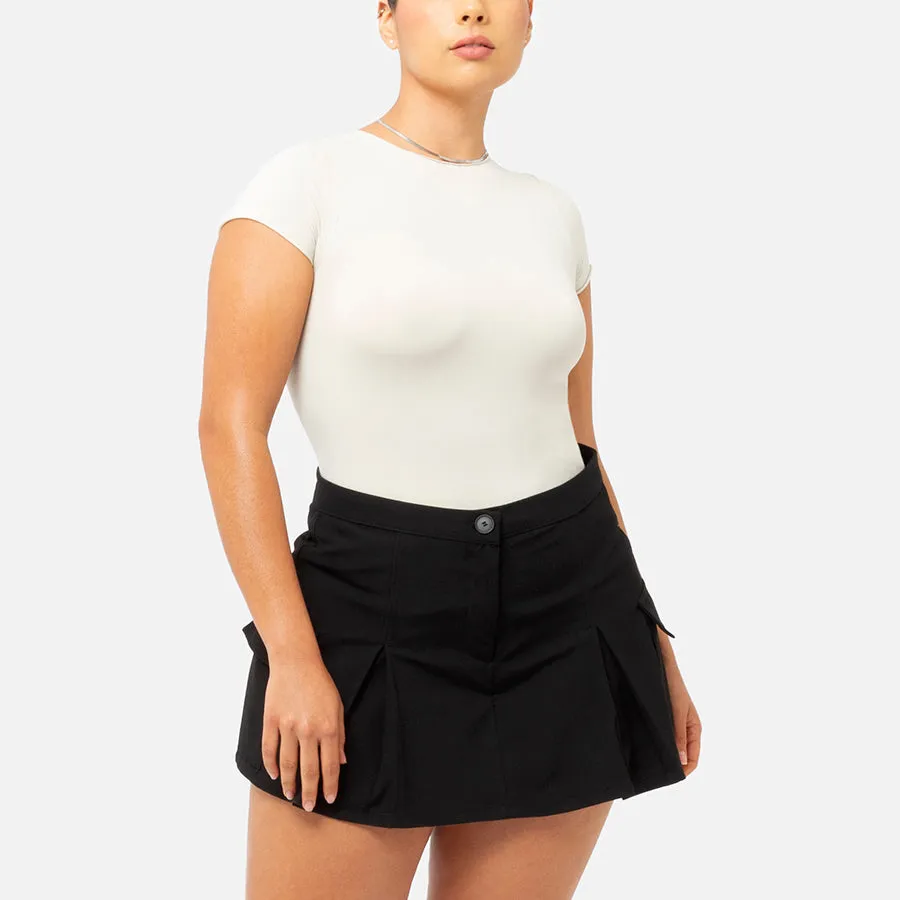 Bodysuit Manga Corta Stretch